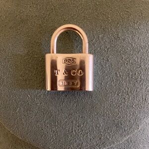 Tiffany & Co. Silver Padlock Charm